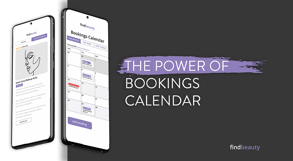 Streamlining Beauty Appointments: The Power of Bookings Calendar for Beauty Businesses